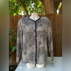 NWT Leslie Fay lightweight blazer size 16 RN66953.